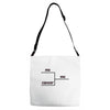 me me and cancer Adjustable Strap Totes