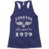 legends are born in 1979 hoodie 7 Racerback Tank