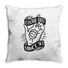 cootie shot (black) Throw Pillow