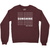Good Morning Sunshine Crewneck Sweatshirt