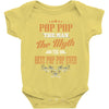 pop pop the man the myth best pop pop ever Baby Bodysuit