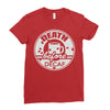 death before decaf Ladies Fitted T-Shirt