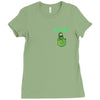 pickle rick Ladies Fitted T-Shirt