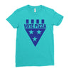 vote pizza best trending Ladies Fitted T-Shirt
