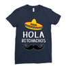 hola bitchachos Ladies Fitted T-Shirt