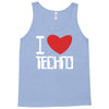 i love techno Tank Top