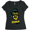 horror night Women's Triblend Scoop T-shirt