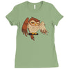 mister owley Ladies Fitted T-Shirt