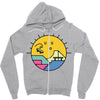 Sun Skate Zipper Hoodie