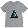 Abstract Planet V-Neck Tee
