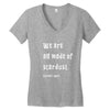 We Are All Made Of Stardust Women's V-Neck T-Shirt