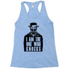 i am the one who knocks Racerback Tank