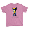 i don't do mornings Youth Tee