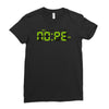 nope o clock Ladies Fitted T-Shirt