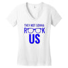 they not gonna rook us Women's V-Neck T-Shirt