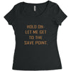 hold on let me get to the save point. Women's Triblend Scoop T-shirt