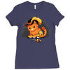 puss in boot Ladies Fitted T-Shirt
