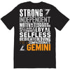 Strong Independent Motivated Gemini T-Shirt