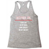December Girl Racerback Tank
