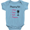 wine shopping Baby Onesie