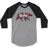 Floral Baby Bear 3/4 Sleeve Shirt