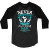 autism dad 3/4 Sleeve Shirt
