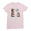 are you my mummy   orange version Ladies Fitted T-Shirt