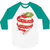 you are the apple of my eye 3/4 Sleeve Shirt