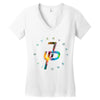 jake paul colorful Women's V-Neck T-Shirt