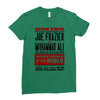thrilla in manilla Ladies Fitted T-Shirt