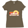 same tit different day Ladies Fitted T-Shirt