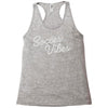 soccer vibes Racerback Tank