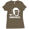 98% chimpanzee Ladies Fitted T-Shirt