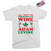 all i want for christmas is wine and adam levine Exclusive T-shirt