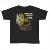 where words fail music speaks Toddler T-shirt