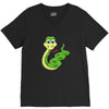 snake anime V-Neck Tee