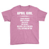 Super April Girl Youth Tee