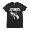 bad ass Ladies Fitted T-Shirt