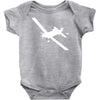 decal cal fire airplan Baby Onesie