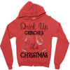 drink up grinches it's christmas Zipper Hoodie