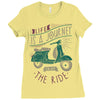 life is a journey, enjoy the ride Ladies Fitted T-Shirt