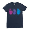 Colorful Cats Ladies Fitted T-Shirt