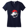 death star pokeball Women's V-Neck T-Shirt