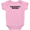 virginity rocks funny cool school church youth group abstinence purity Baby Onesie