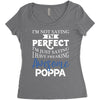 awesome poppa Women's Triblend Scoop T-shirt