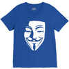 v per vendetta face film horror cinema&amp;tv V-Neck Tee