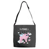 the time is now Adjustable Strap Totes