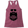 happy father's day Racerback Tank