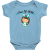 class o f 2018 cool girl Baby Bodysuit