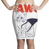 paws Pencil Skirts